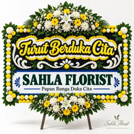 Papan Bunga Duka Pahoman